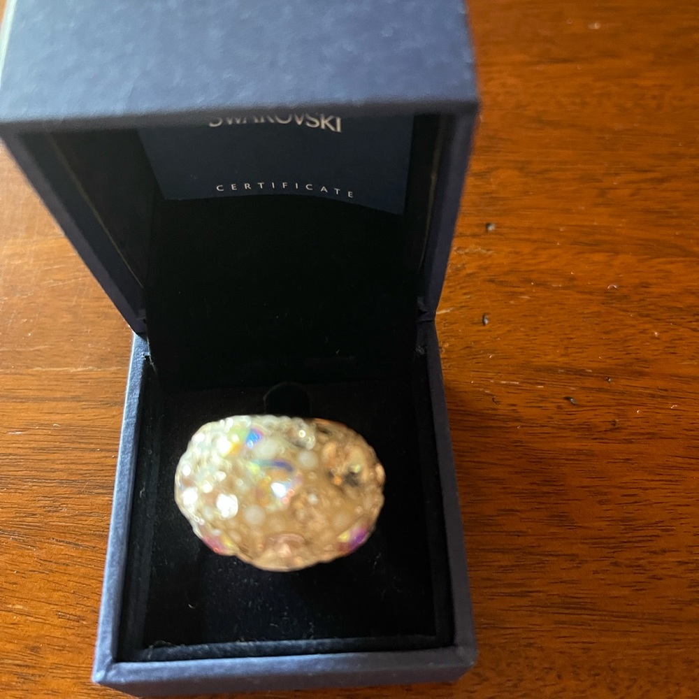 Swarovski cocktail ring